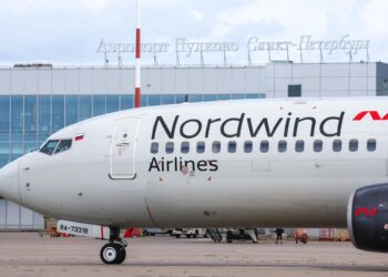 Archivo - Imagen de archivo de un avión de Nordwind.Europa Press/Contacto/Peter Kovalev - Archivo