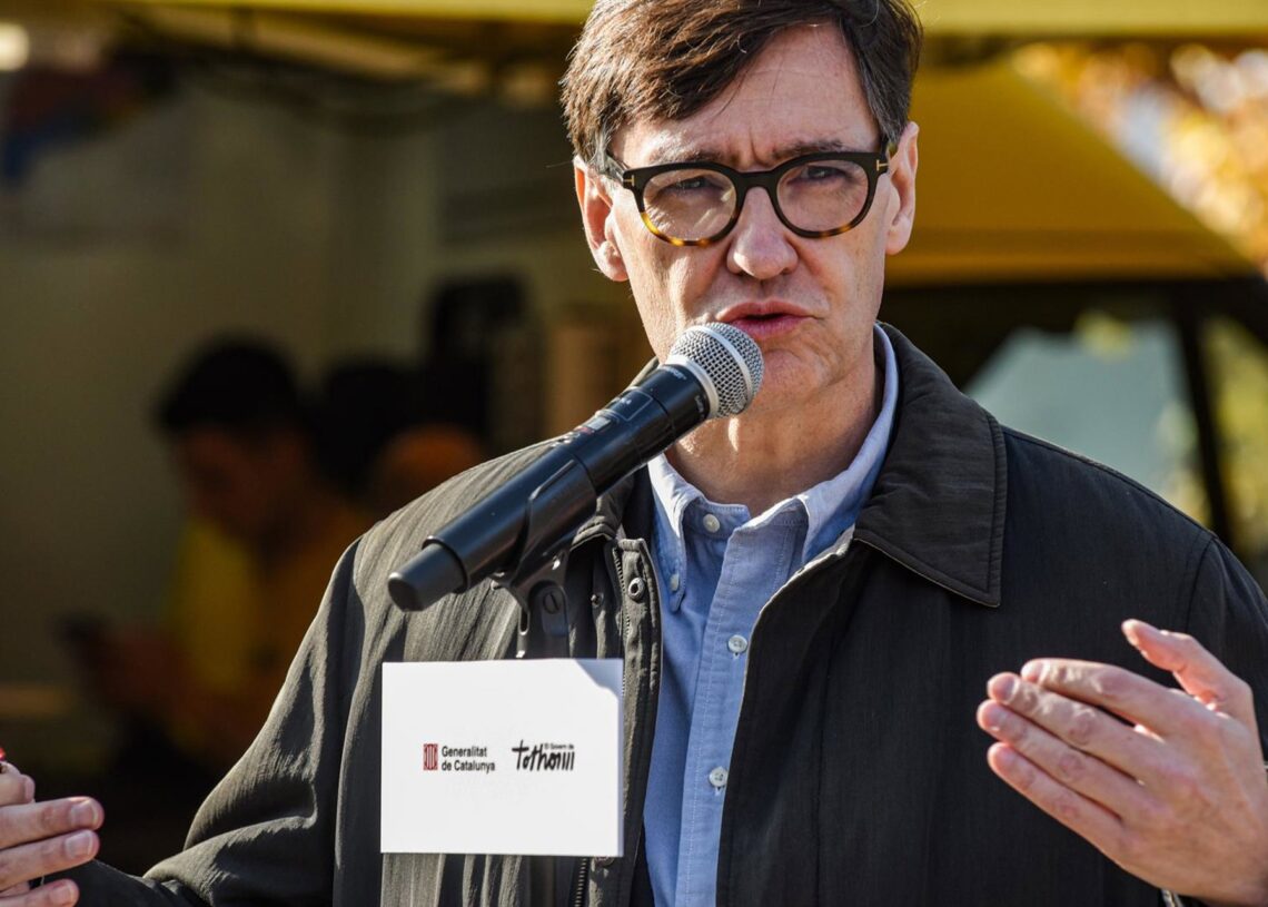 Illa el sábado en el centro de mando avanzado de contención de la peste, en Santa Perpètua de Mogoda (Barcelona)Alberto Paredes - Europa Press