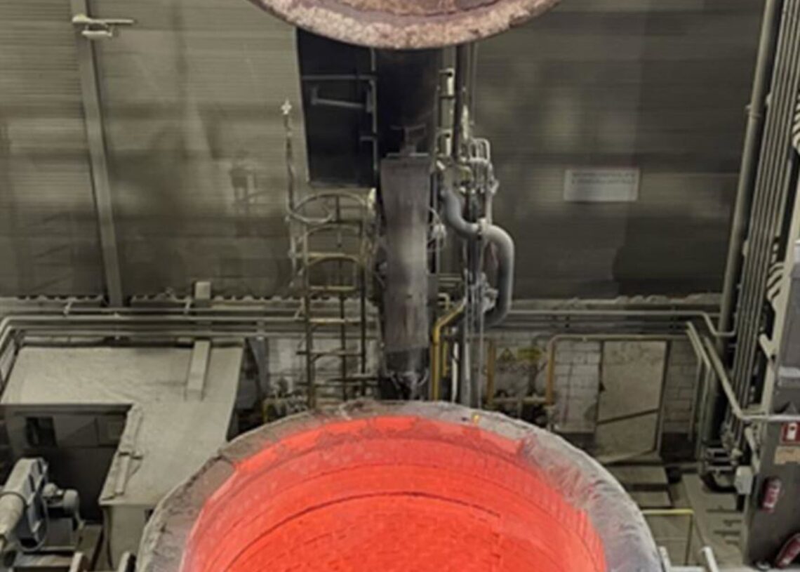 Pruebas con hidrógeno verde en la aceria de Sidenor en BasauriSIDENOR