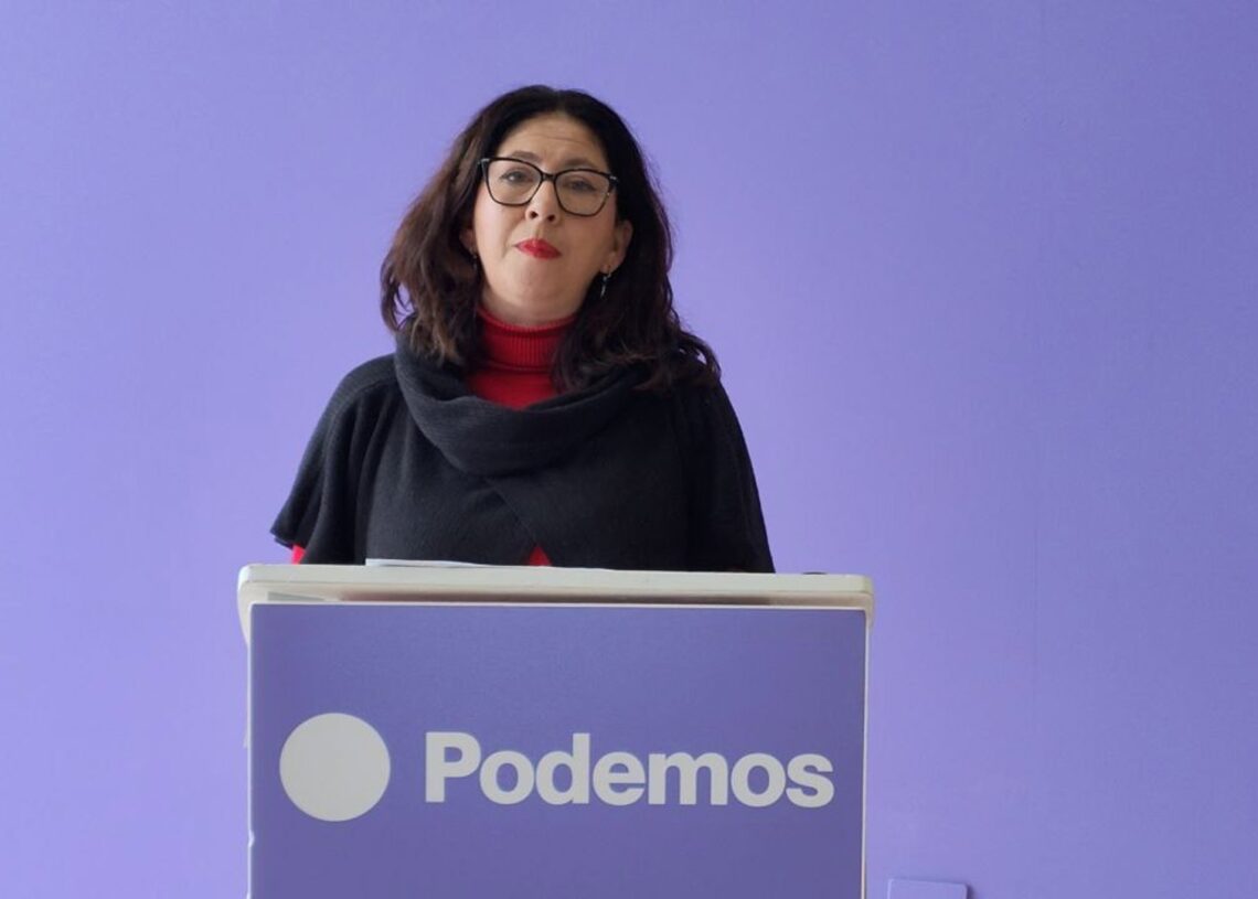 Archivo - La coordinadora general de Podemos Andalucía, Raquel MartínezPODEMOS - Archivo