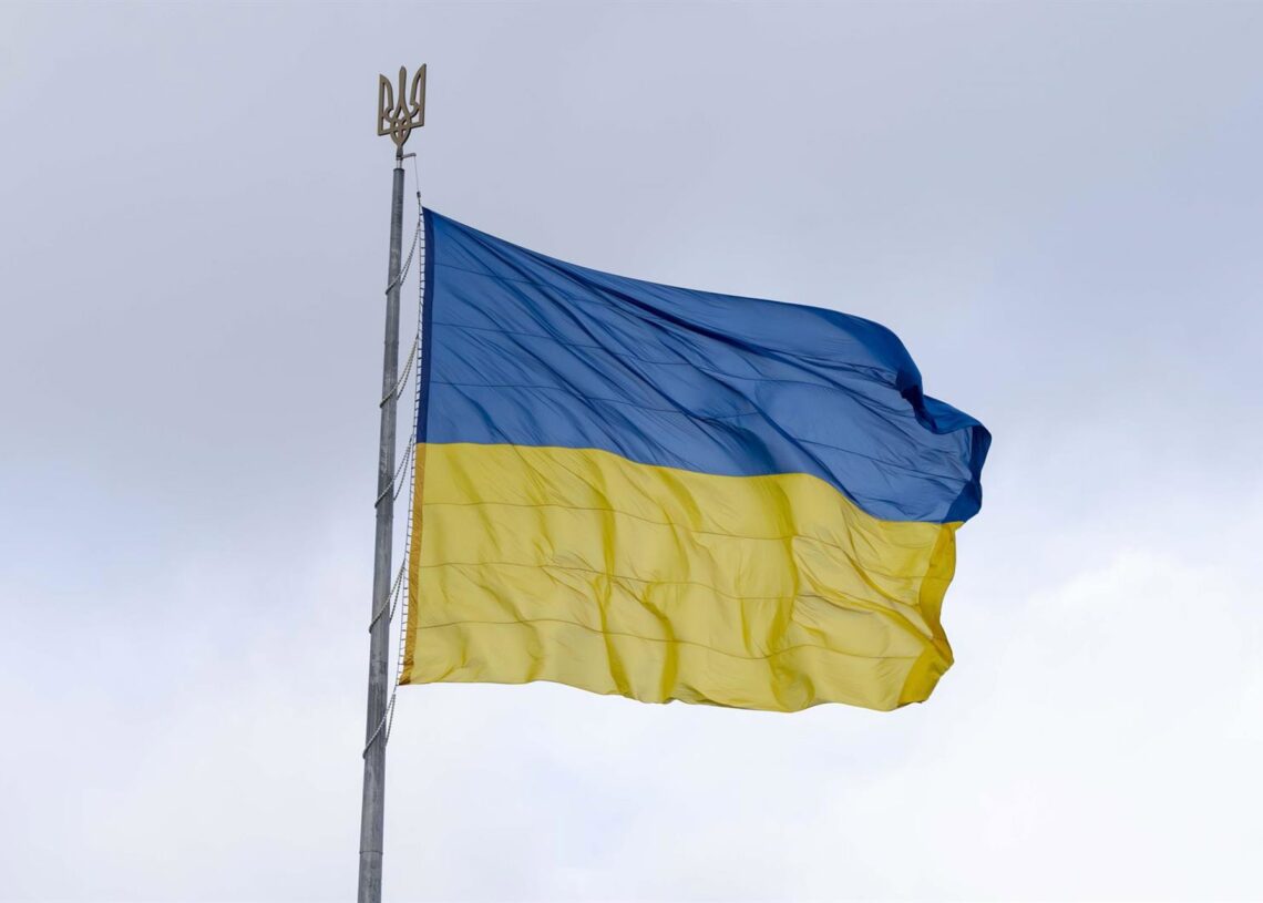Imagen de archivo de una bandera de Ucrania. Europa Press/Contacto/Andreas Stroh