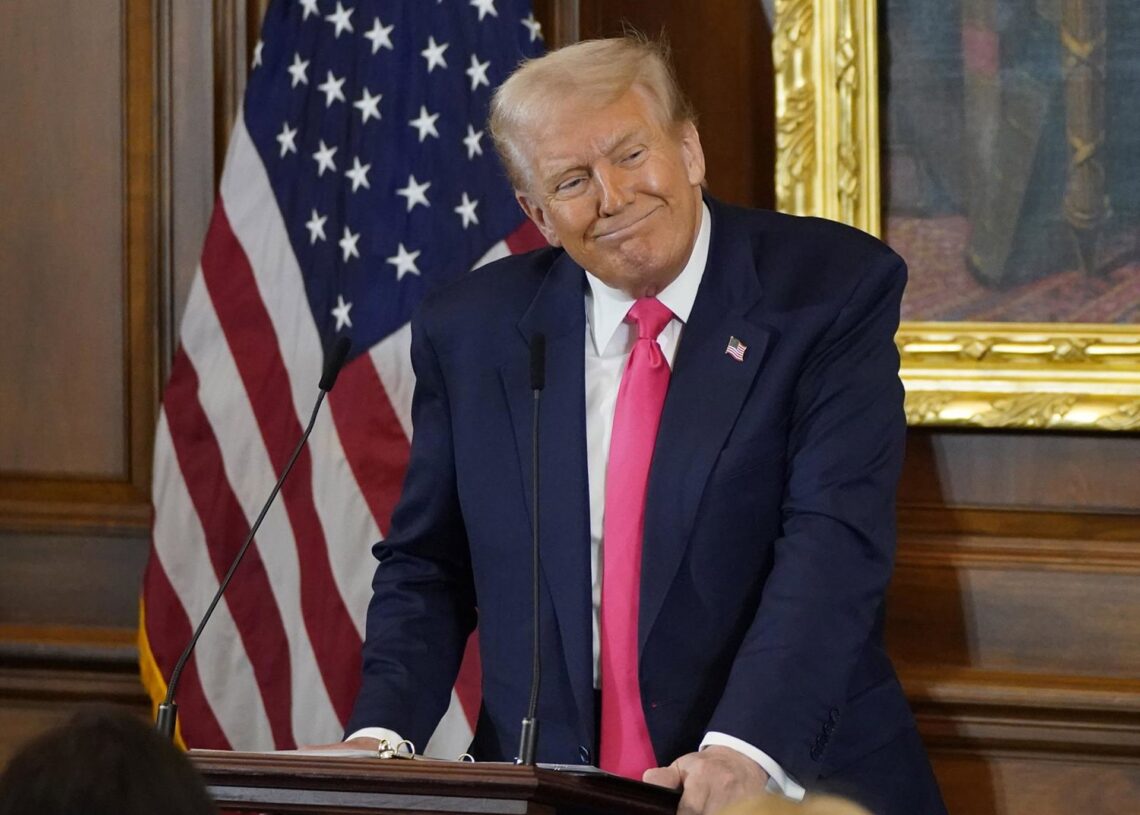 Archivo - El presidente de EEUU, Donald TrumpNiall Carson/PA Wire/dpa - Archivo