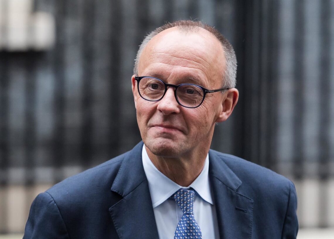 El canciller de Alemania, Friedrich Merz, durante una visita oficial a Londres, en Reino Unido (archivo)Europa Press/Contacto/Wiktor Szymanowicz