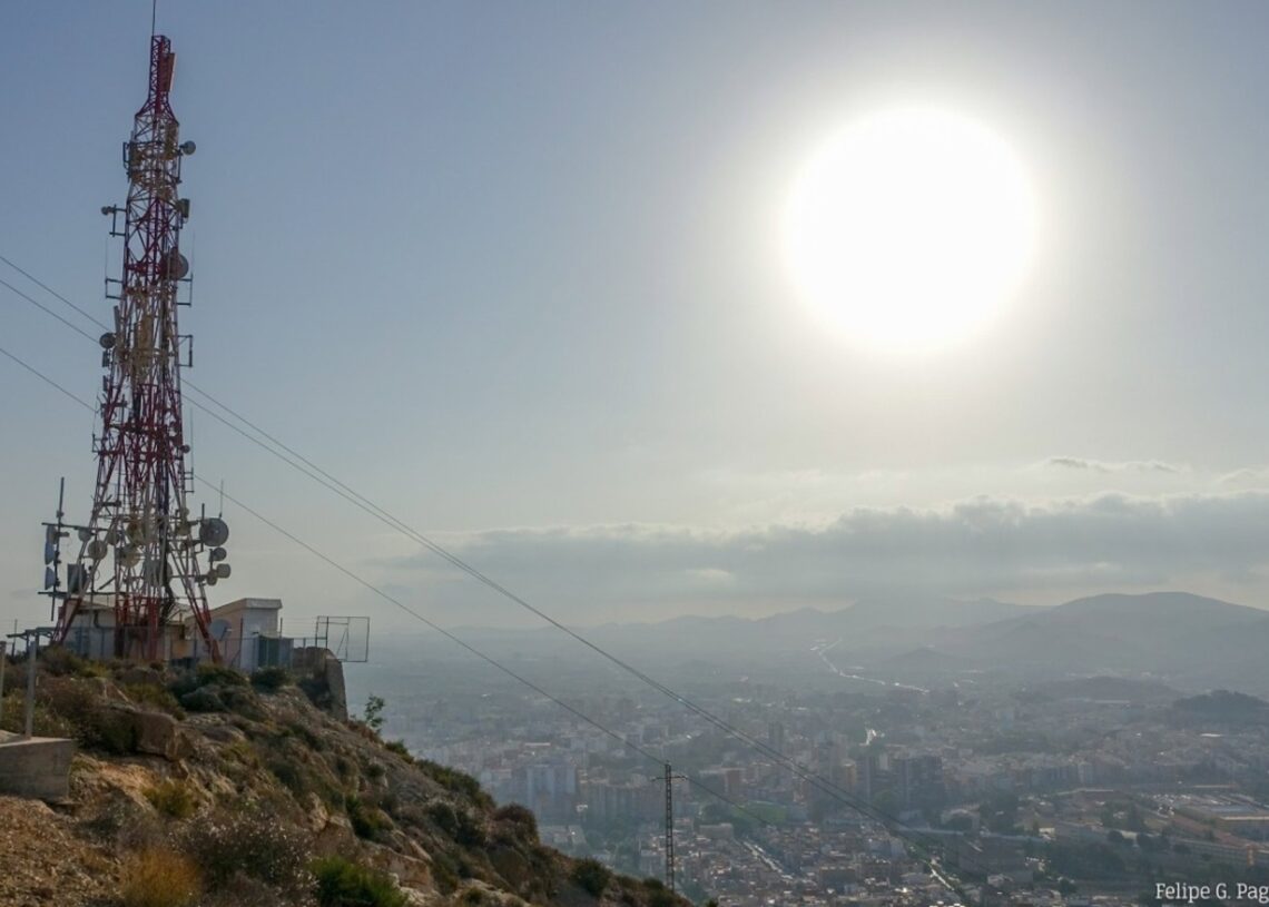 Archivo - Antena en La AtalayaAYUNTAMIENTO DE CARTAGENA - Archivo