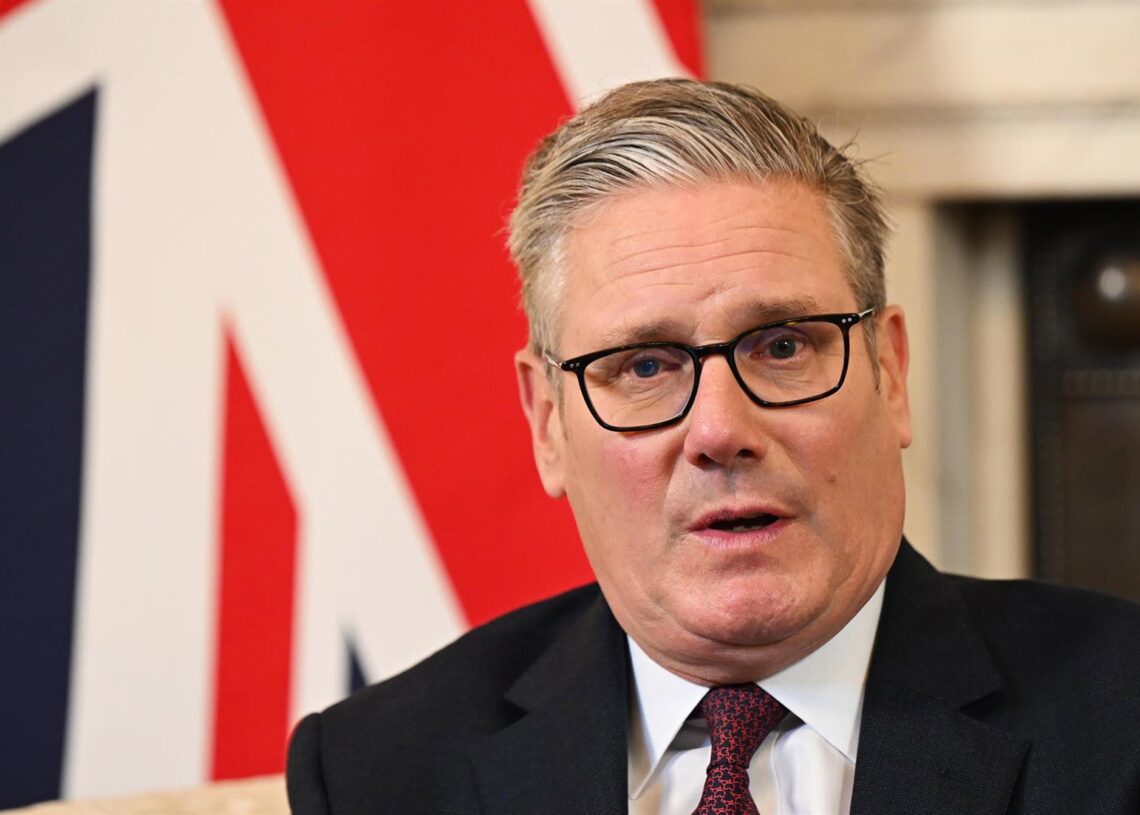 Archivo - El primer ministro de Reino Unido, Keir Starmer, durante una comparecencia en Londres en septiembre de 2025 (archivo)Leon Neal/PA Wire/dpa - Archivo