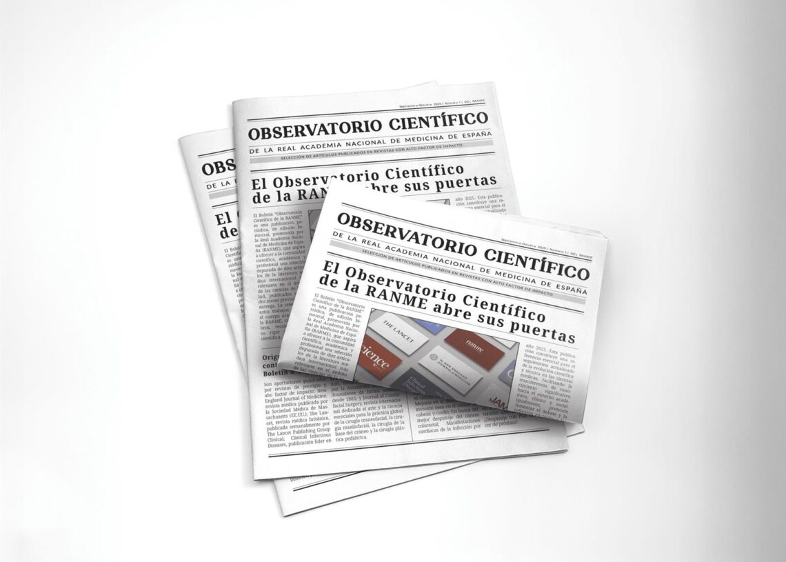 La Real Academia de Medicina lanza su Observatorio Científico para ofrecer los artículos más relevantes bimestralmenteRANME