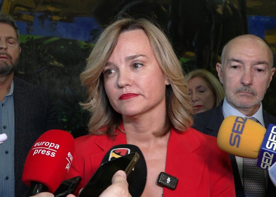 Archivo - La ministra portavoz del Gobierno, Pilar Alegría.EUROPA PRESS - Archivo