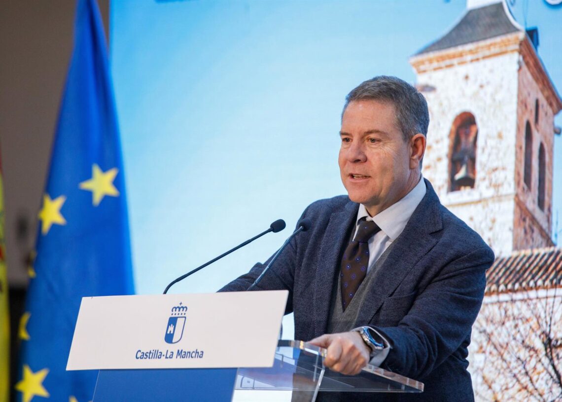 El presidente de Castilla-La Mancha, Emiliano García-Page, en una foto de archivo.JCCM