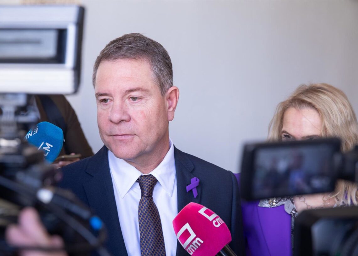 El jefe del Gobierno regional, Emiliano García-Page.DAVID ESTEBAN GONZALEZ/JCCM