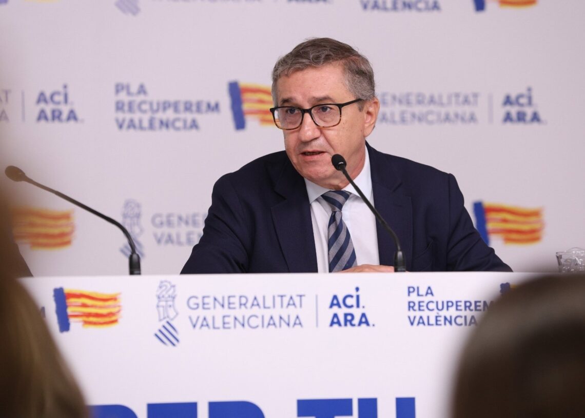 El conseller de Hacienda, José Antonio Rovira, en imagen de archivoGVA