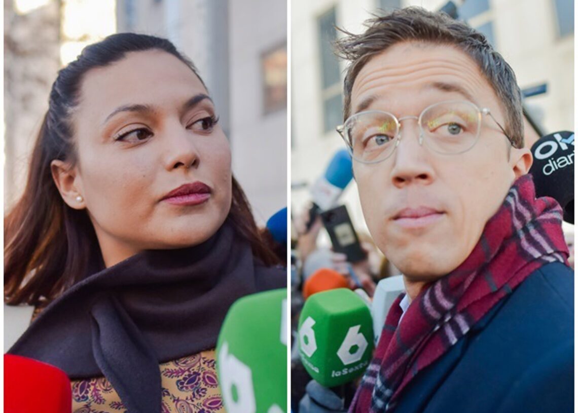 Archivo - Elisa Mouliaá e Íñigo Errejón, en imagen de archivoEUROPA PRESS - Archivo