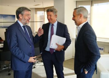 Archivo - El exsecretario de Estado Alberto Nadal se incorpora al equipo de Alberto Núñez Feijóo como nuevo vicesecretario de Economía del PP.DAVID MUDARRA (PP) - Archivo
