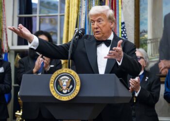 Donald Trump, presidente de EEUU.Europa Press/Contacto/Bonnie Cash - Pool via CNP