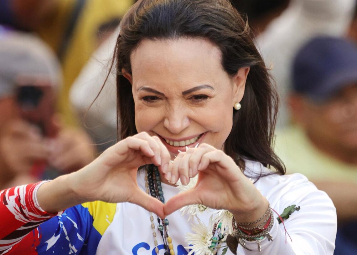 Archivo - Imagen de archivo de la opositora venezolana María Corina MachadoJesus Vargas/dpa - Archivo