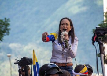 Archivo - La opositora venezolana y Premio Nobel de la Paz 2025, Maria Corina MachadoEuropa Press/Contacto/Jimmy Villalta - Archivo