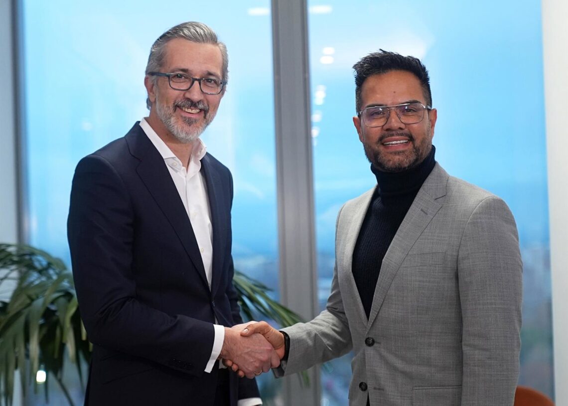 Juan Pablo Vivas, Director General De Mastercard España, Y Harold Correa, Fundador Y CEO De Íkualo.ÍKUALO