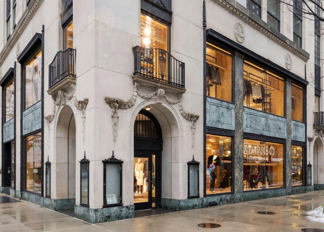 La nueva tienda de Mango en Chicago.MANGO