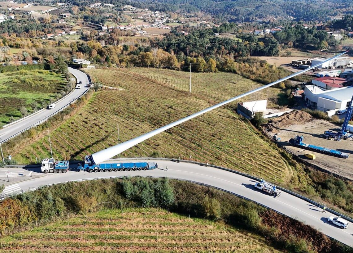 Transporte por carretera de las palasIBERDROLA