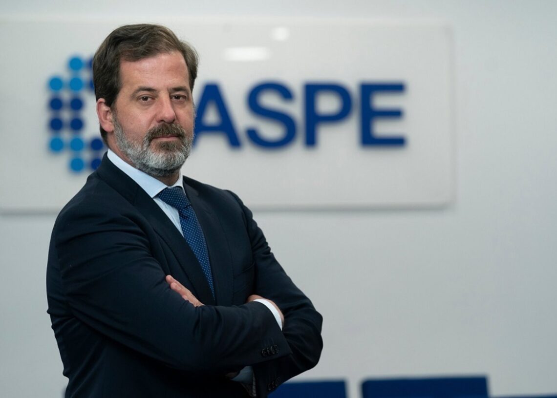 Archivo - El presidente saliente de ASPE, Carlos Rus.ASPE - Archivo