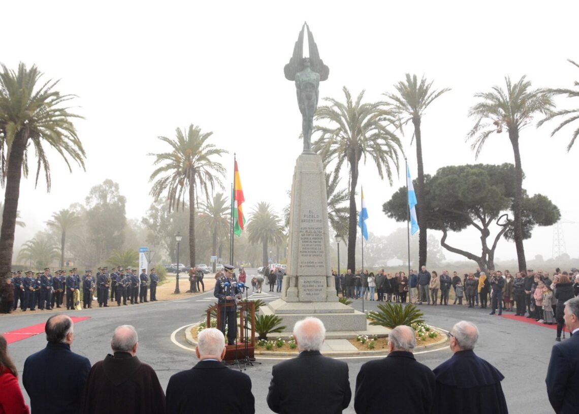 Archivo - Imagen de archivo de una conmemoración del vuelo del Plus Ultra.AYUNTAMIENTO DE PALOS DE LA FRONTERA. - Archivo