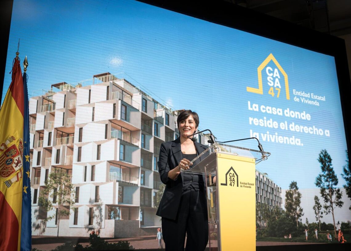 La ministra de Vivienda y Agenda Urbana, Isabel Rodríguez.Diego Radamés - Europa Press