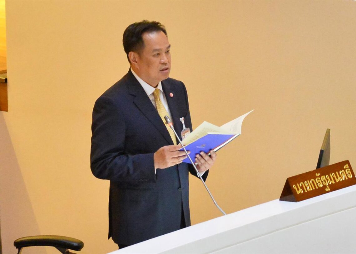 Archivo - El primer ministro de Tailandia, Anutin CharnvirakulEuropa Press/Contacto/Rachen Sageamsak - Archivo