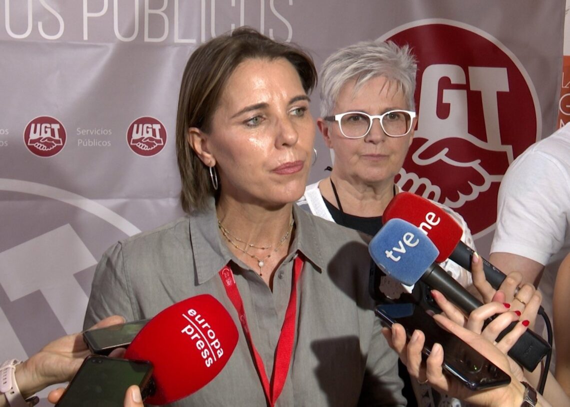 Archivo - La secretaria general de UGT Servicios Públicos, Isabel Araque.EUROPA PRESS - Archivo