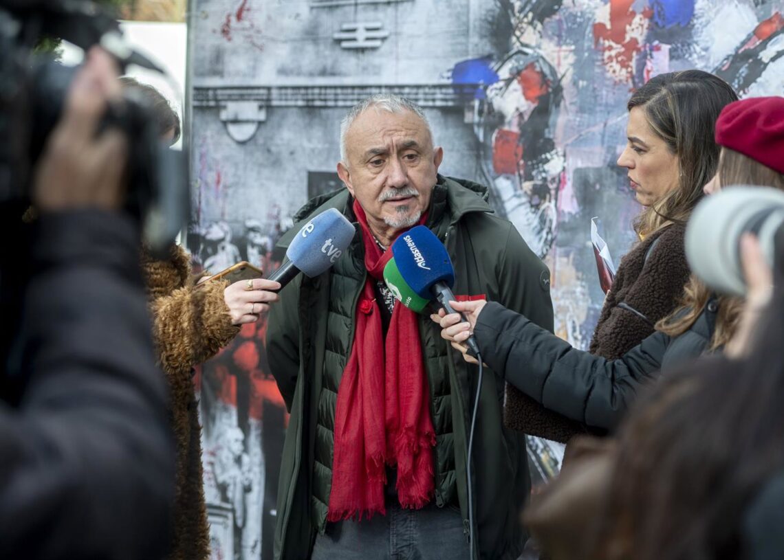 El secretario general de UGT, Pepe Álvarez.Alberto Ortega - Europa Press