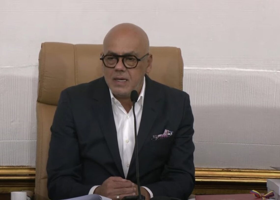 Archivo - El presidente de la Asamblea Nacional de Venezuela, Jorge RodríguezASAMBLEA NACIONAL DE VENEZUELA - Archivo