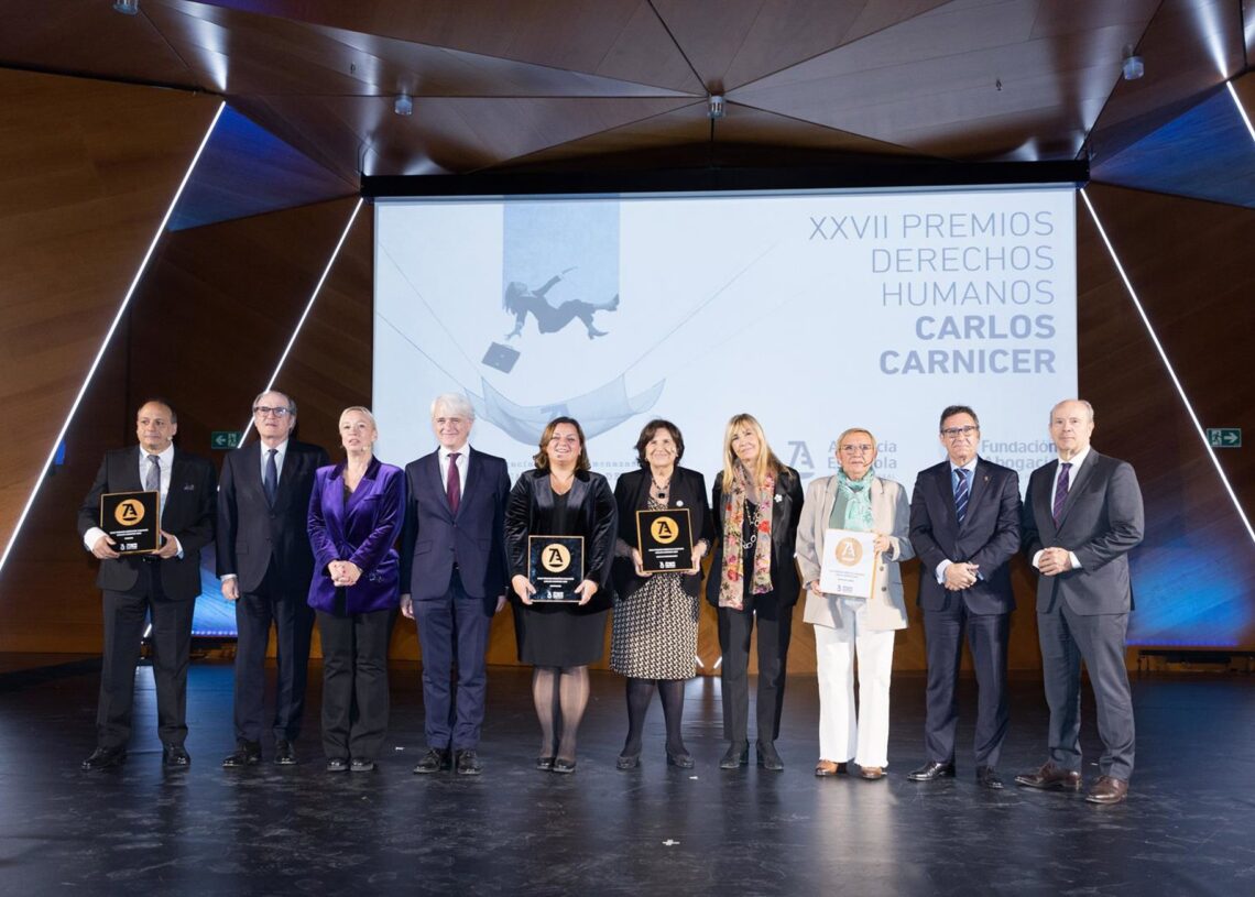 XXVII Premios Derechos Humanos Carlos Carnicer De La Abogacía Española.ABOGACÍA ESPAÑOLA