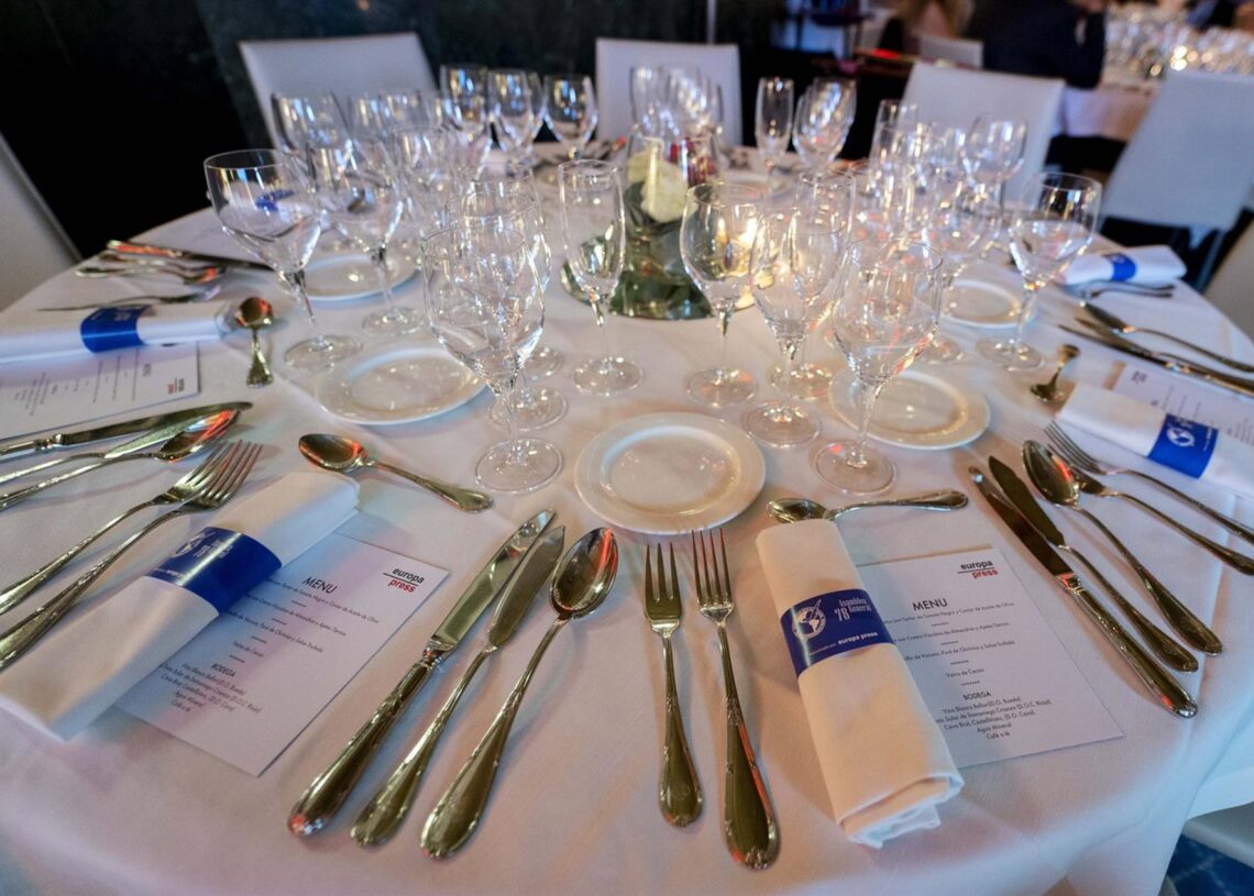 Archivo - Cubertería en una mesaAlberto Ortega - Europa Press - Archivo