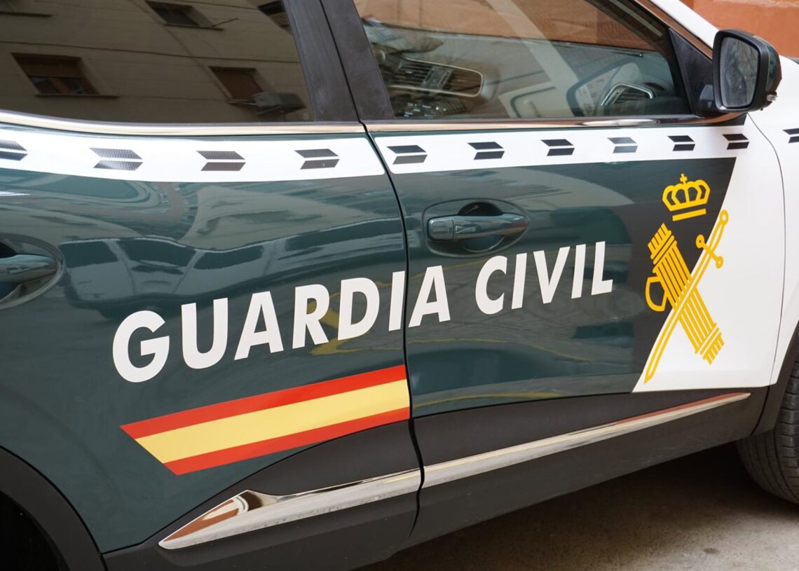 Vehículo de la Guardia Civil.GUARDIA CIVIL