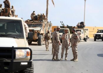 Archivo - Miembros del Ejército de Libia tras unos enfrentamientos en la capital, Trípoli, en mayo de 2022 (archivo)Europa Press/Contacto/Hamza Turkia - Archivo