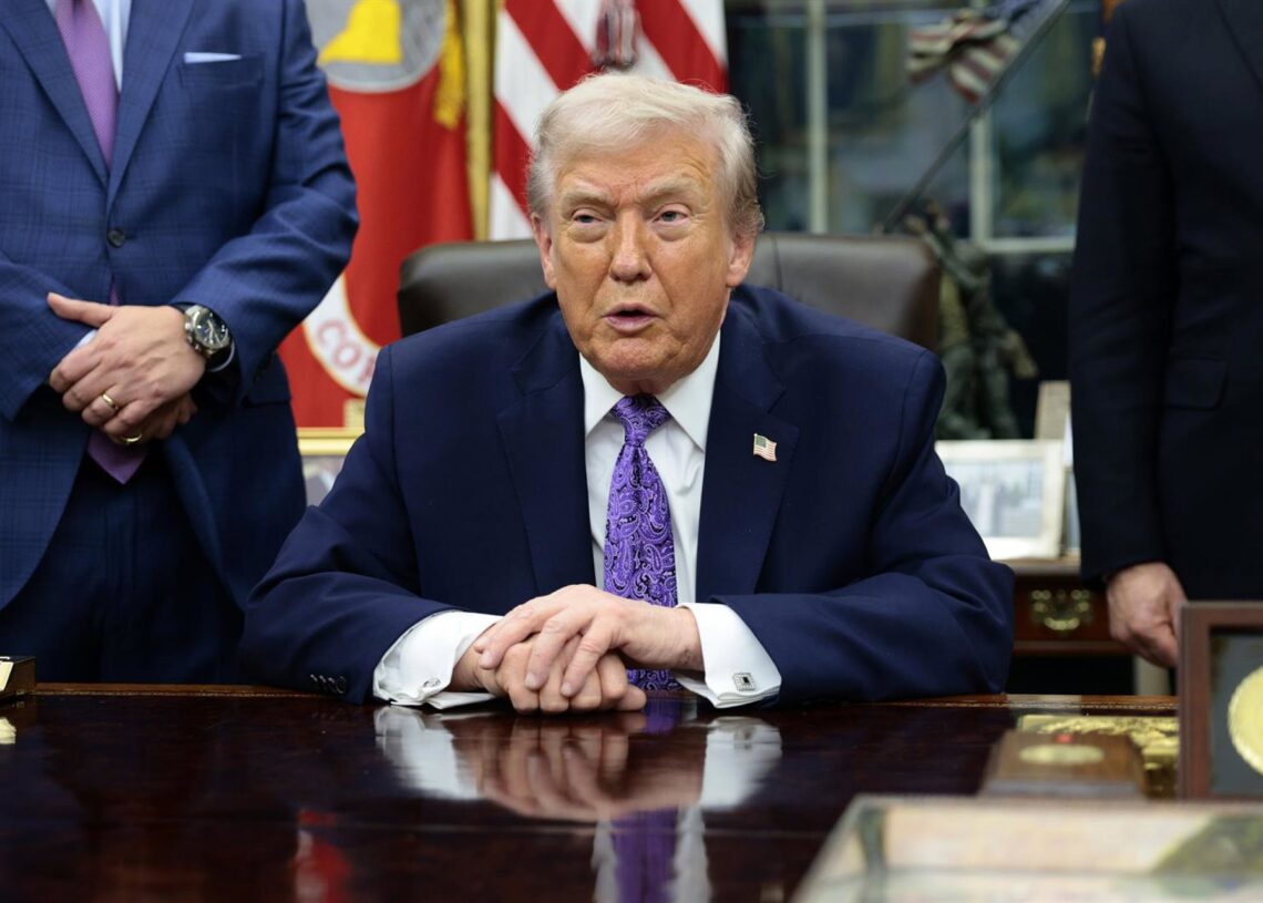 El presidente de EEUU, Donald TrumpEuropa Press/Contacto/Shawn Thew - Pool via CNP