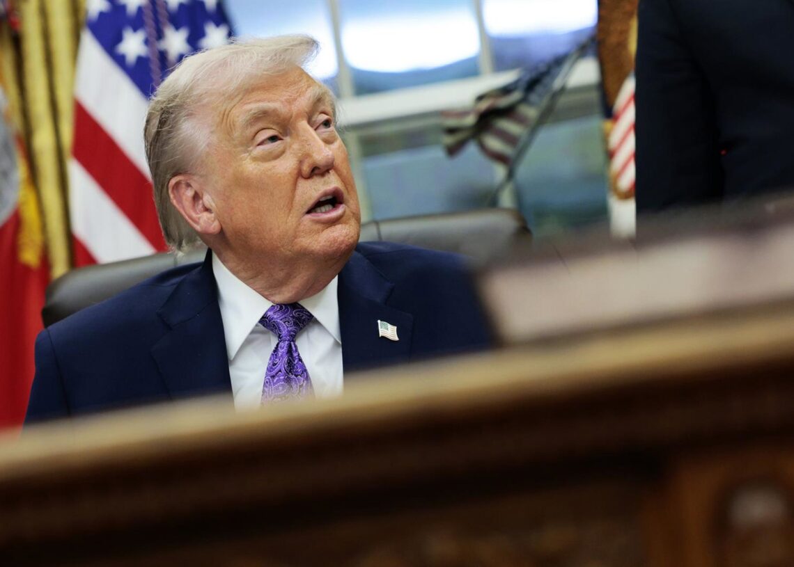 El presidente de Estados Unidos, Donald Trump.Europa Press/Contacto/Shawn Thew - Pool via CNP