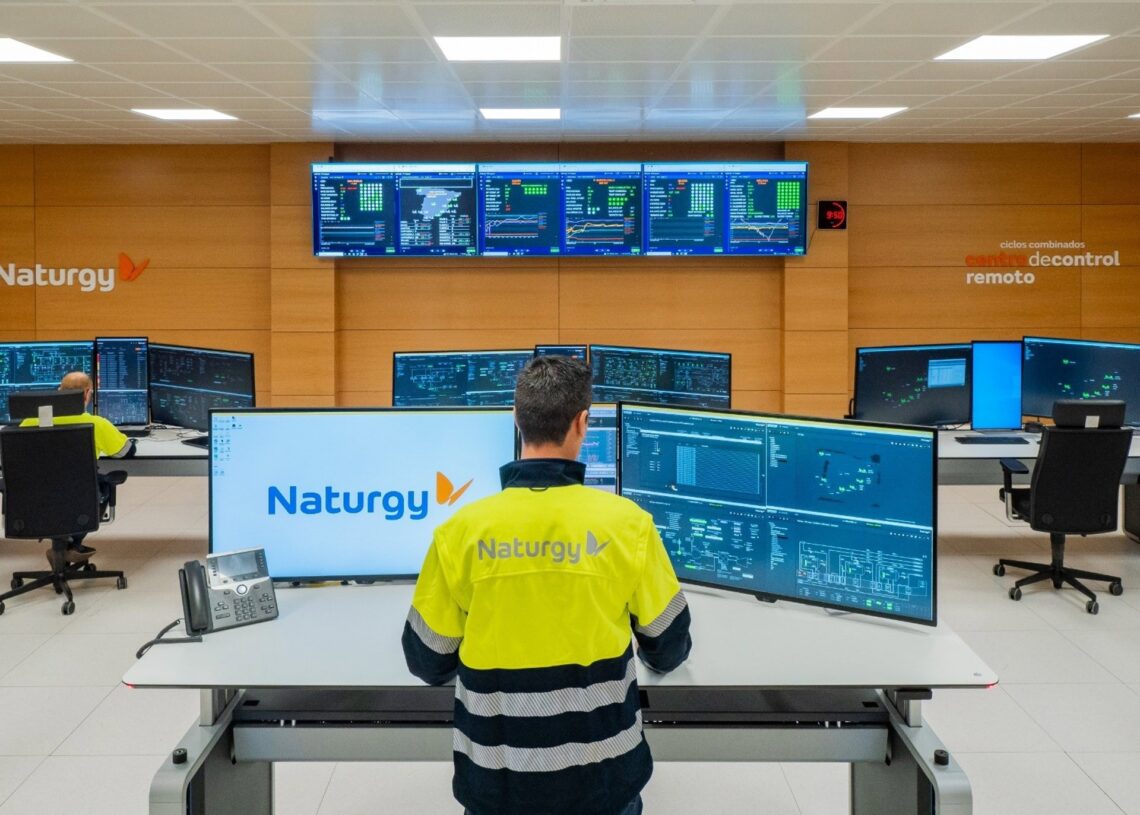 Centro de Control Remoto (CCR) en Sagunto de Naturgy para sus ciclos combinados en EspañaNATURGY