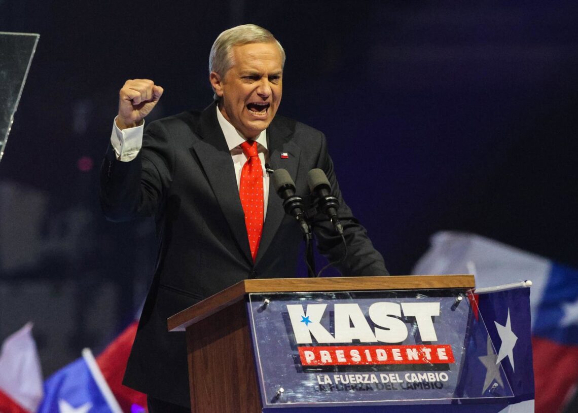 Archivo - José Antonio Kast, candidato presidencial chileno.Europa Press/Contacto/Cristobal Basaure Araya