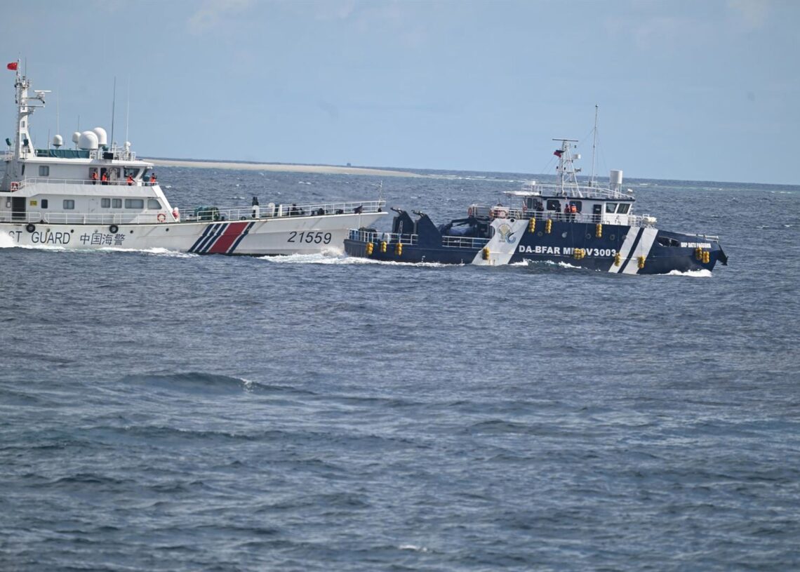 Archivo - Imagen de archivo de conflictos entre barcos chinos y filipinos en el mar de la China Meridional Europa Press/Contacto/Xing Guangli - Archivo