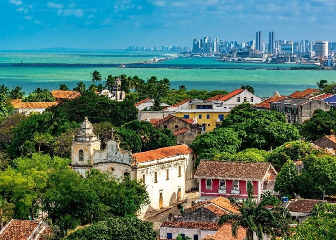 Paisaje de Recife (Brasil).IBERIA