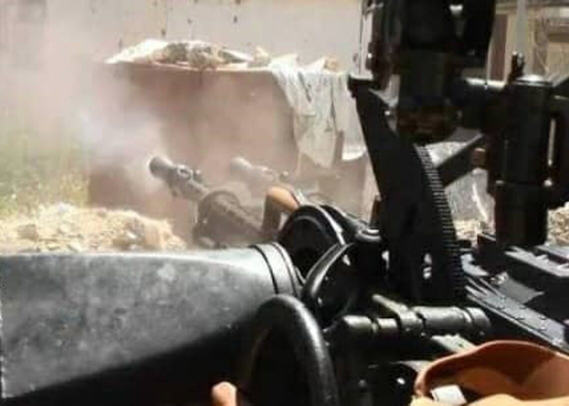 Ametralladora de las Fuerzas Armadas de YemenFUERZAS ARMADAS DE YEMEN