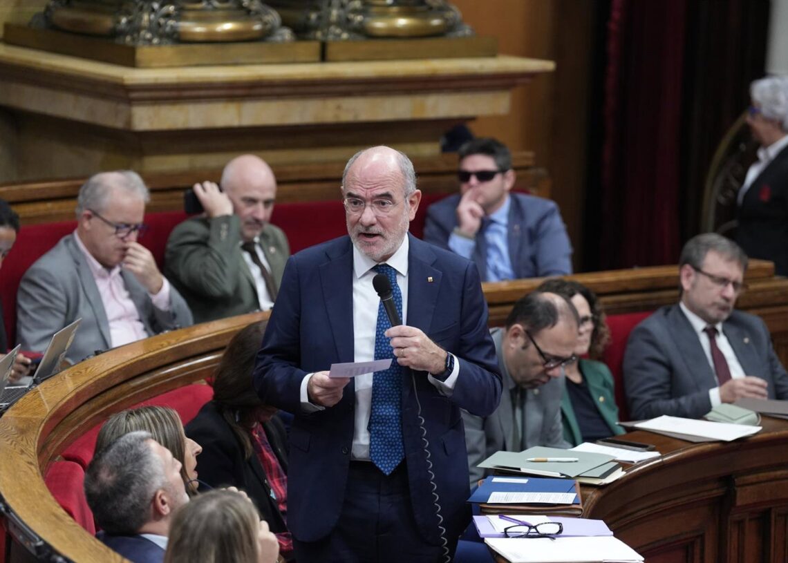 Duch en un pleno del ParlamentDavid Zorrakino - Europa Press