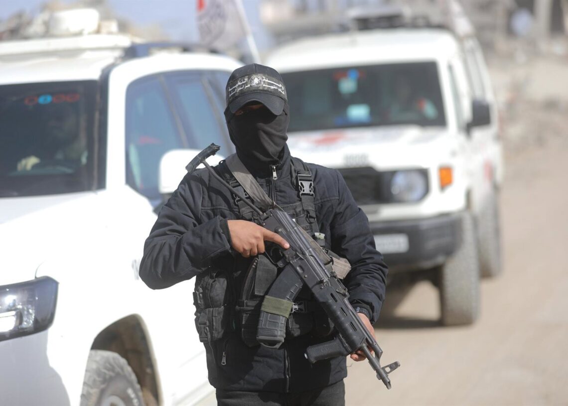 Imagen de un miliciano palestino en Gaza Europa Press/Contacto/Omar Ashtawy