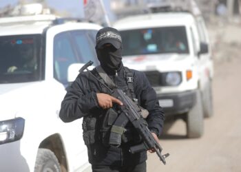 Imagen de un miliciano palestino en Gaza Europa Press/Contacto/Omar Ashtawy