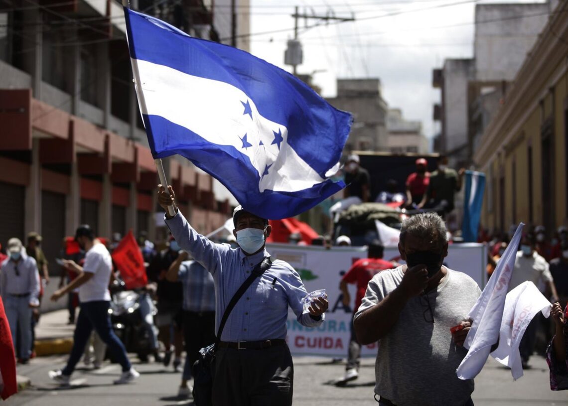 Archivo - Marcha del Partido Libre en Tegucigalpa, Honduras (archivo)Europa Press/Contacto/Milo Espinoza - Archivo