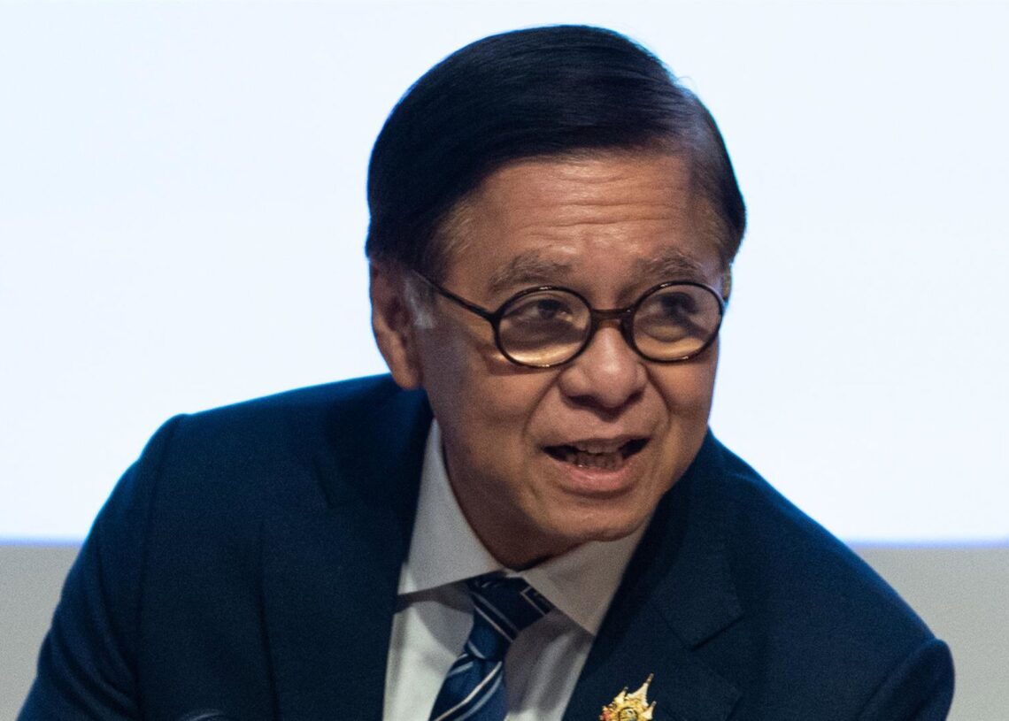 Archivo - El ministro de Exteriores de Tailandia, Sihasak Phuangketkeow.Europa Press/Contacto/Peerapon Boonyakiat