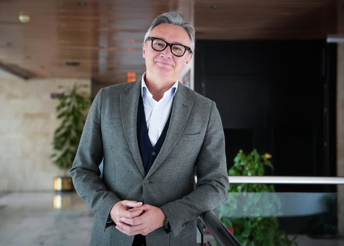 El portavoz del grupo Vox en el Parlamento de Andalucía, Manuel Gavira, durante la entrevista concedida a Europa PressMaría José López - Europa Press