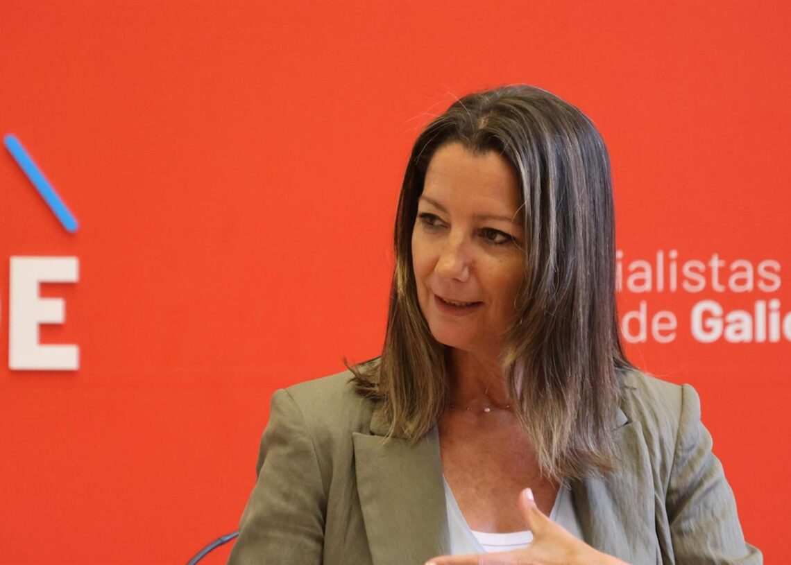 Archivo - La viceportavoz parlamentaria del PSdeG, Lara MéndezPSDEG - Archivo