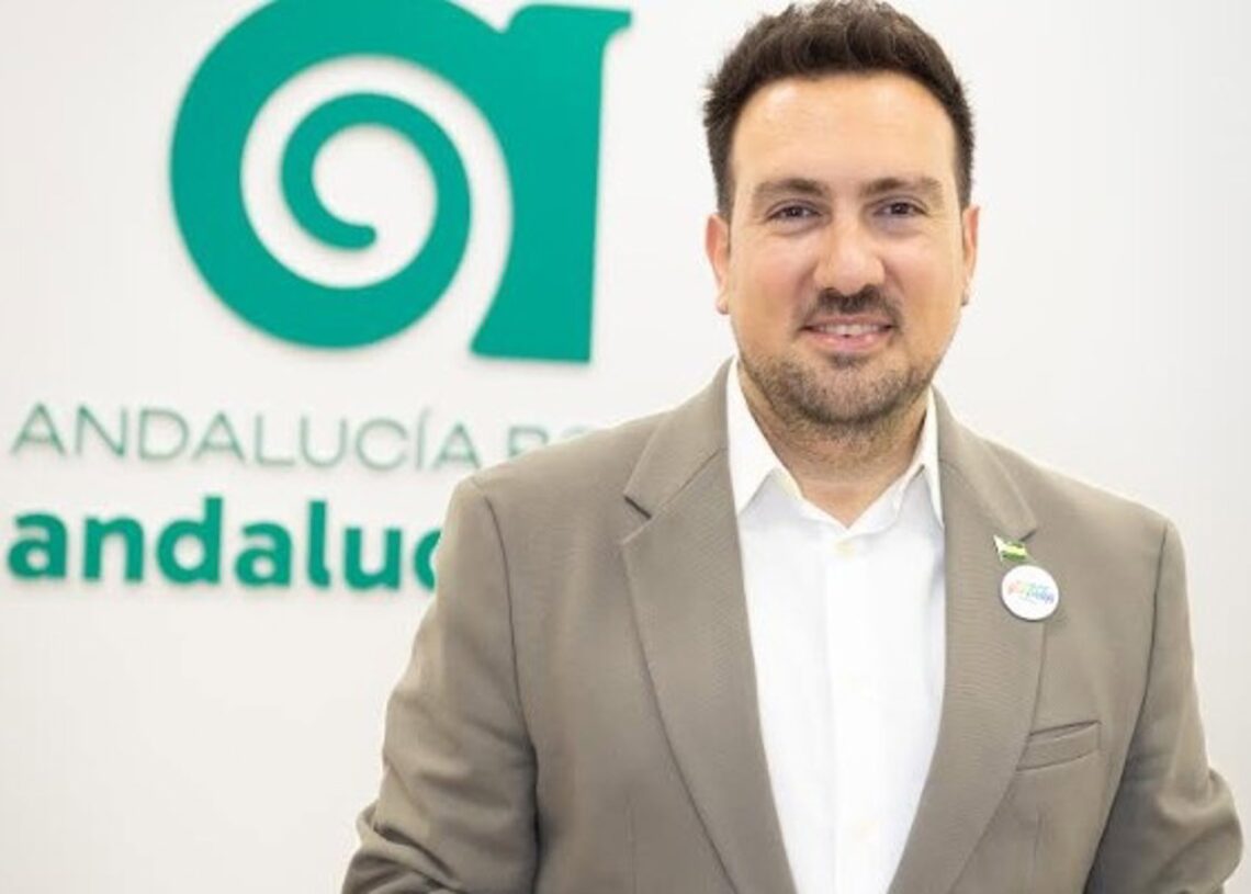 El coordinador nacional de Andalucía Por Sí - Andalucistas, Christopher Rivas.ANDALUCÍA POR SÍ
