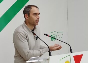 El coordinador regional de IU-A y diputado en el Congreso de Sumar, Toni Valero.IU
